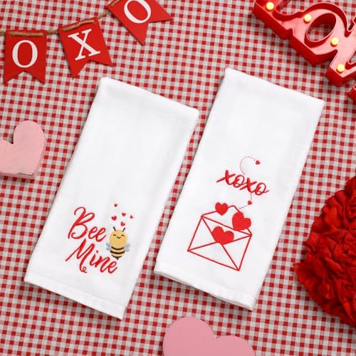Toalla De Mano De San Valentín De 2 Piezas De Maracco, Toall