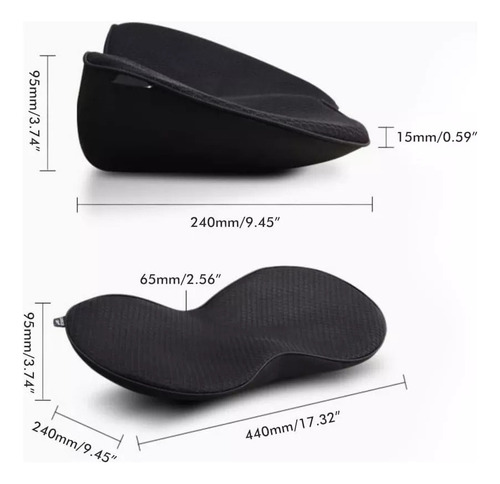 Para L Cojín Del Asiento Del Coche Para Altura Del Conductor