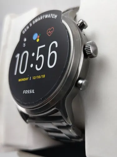 Smartwatch Fossil Carlyle 5 Generaci n Pulso En Acero Hombre
