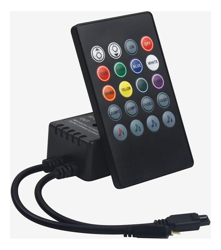 Controlador Rgb Musical Audioritmico Cinta Led Luz Supli