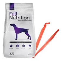 Comprar Full Nutrition Alimento Perro Adulto Bolsa 20kg Sabor Carne Nutrición Completa Proteína Vitaminas Minerales Energía Defensas Naturales Pelo Brillante Dientes Fuertes Incluye Broche Cierra Bolsa