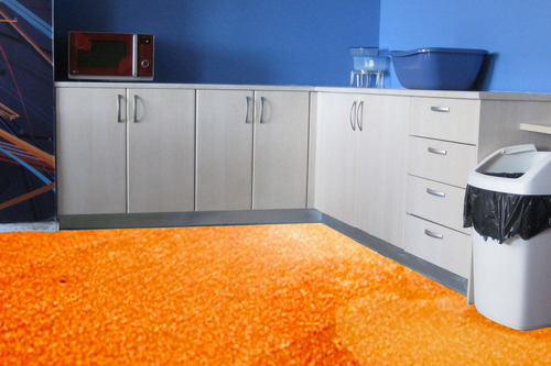 Resina Epóxi 1kg + Pó Metálico Laranja Terra Ag