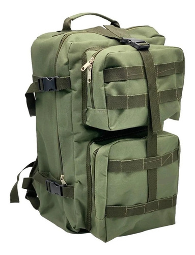 Imagen 1 de 8 de Mochila Táctica 50 L Trekking Asalto Varios Colores Cuotas.