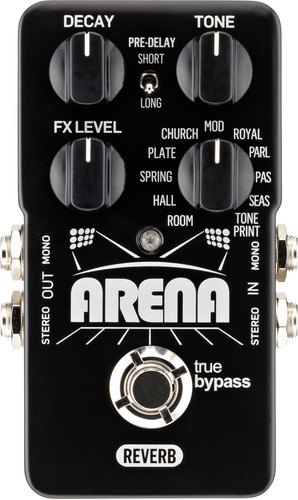 Pedal Reverb Tc Electronic Arena Reverb Edición Limitada