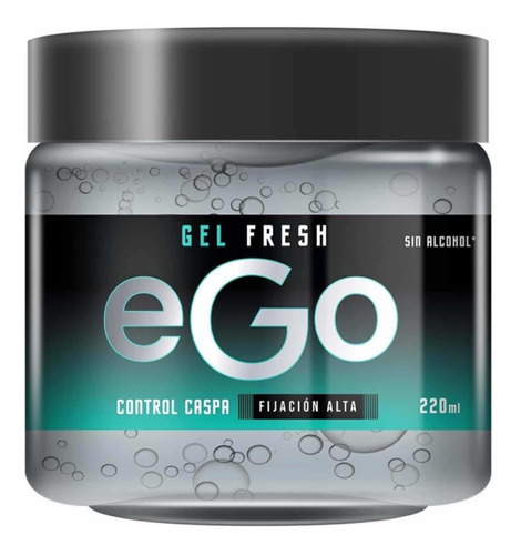 Gel Ego Para El Cabello Control Caspa Fresh 220 Ml