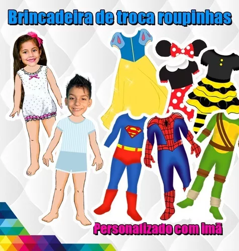 Roupas - boneca de papel 1 - Bonecas de papel