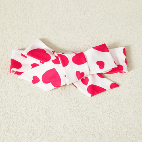3pcs Conjunto Para Bebé Con Estampado De Elefante Y Corazón Blanco 18-24 M