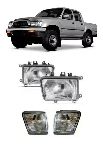 comprar Juego De Opticas Y Giros Toyota Hilux 2001 2002 2003 2004