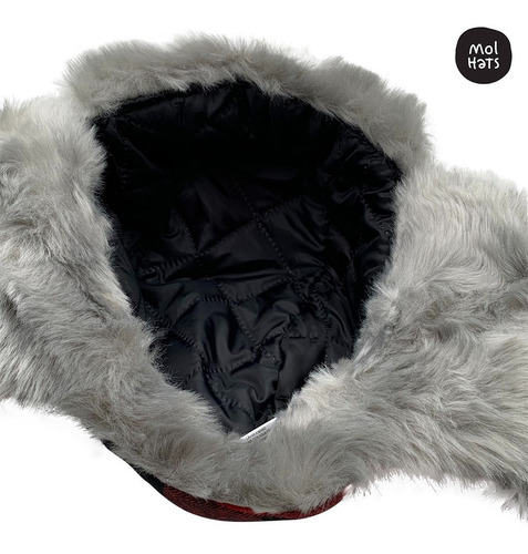 Imagen 7 de 9 de Gorro Nieve Ski Snow Alto Frío Aviador Outdoors Ruso Orejera