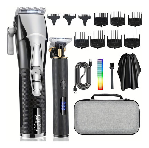 Motlata Cortadora De Cabello Profesional Para Hombres, Juego