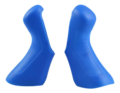 2 Piezas De Cubierta De Palanca De Cambios De Bicicleta Azul