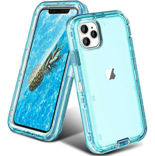 Funda De Protectora Para iPhone Carcasa De Silicona Cristal