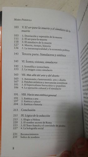 Imagen 4 de 8 de La Sociedad De Los Simulacros Mario Perniola