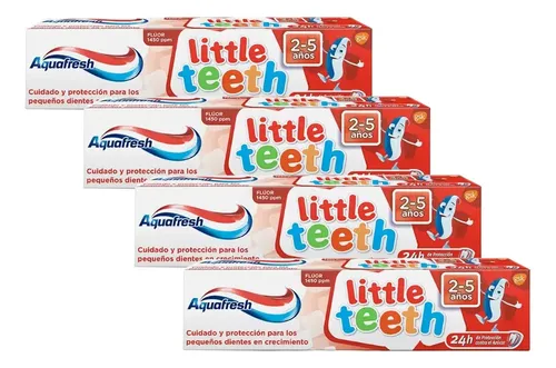 PASTA DE DIENTES AQUAFRESH NIÑO 2 - 5 AÑOS