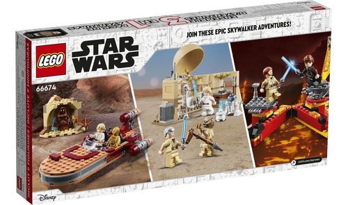 Paquete De Aventuras Lego Star Warstm Skywalker 66674