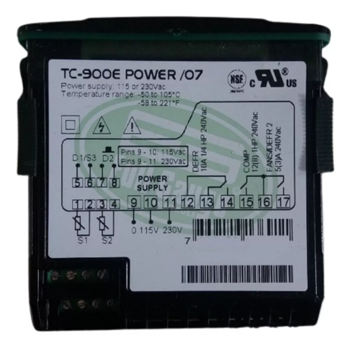 Primera imagen para búsqueda de controlador full gauge tc 900 power