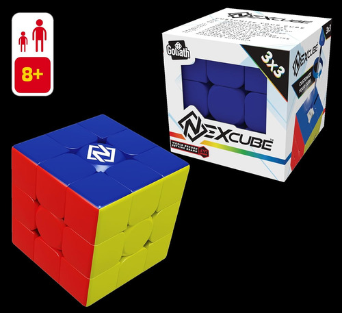 Goliath Nexcube 3x3 Classic - Stickerless Speed Cube - ¡te