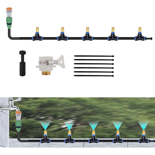 Kit De Riego De Jardín De Pulverización De 5 Metros