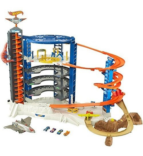 Wheels Super Ultimate Garage Play Set With Pterodactyl Area