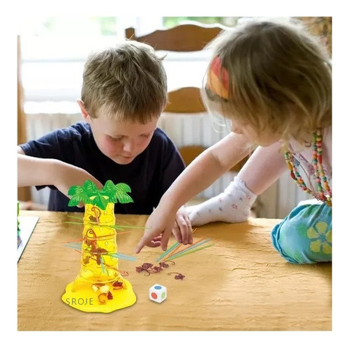 M Sroje Juego Mesa Crazy Monkey Falling Monkey Puzzle