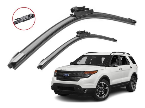 Par Limpiaparabrisas Para Ford Explorer 2012 Al 2018