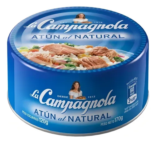 comprar Lomo de Atún al Natural La Campagnola 170 Grm