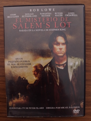 El Misterio De Salem's Lot Stephen King Dvd La Plata 