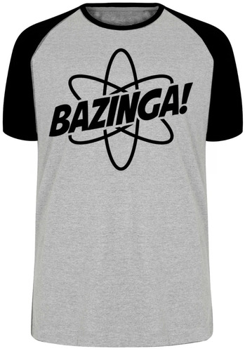 Camiseta Luxo Bazinga Átomo Big Bang Theory Seriado