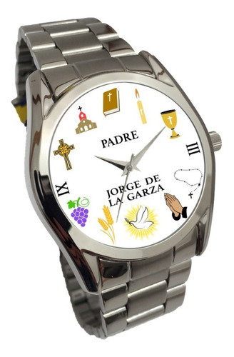 Reloj  Mod. Sacerdote   Personalizado (acero) 