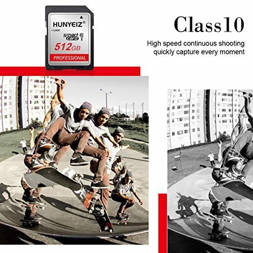 Memoria Sd 512 Gb Clase 10 Flash Digital Velocidad