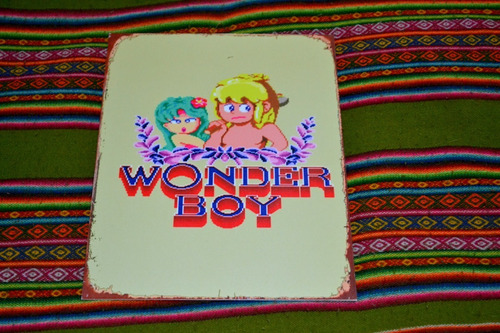 Cuadro De Chapa - Videojuegos Retro - Snow Bros - Wonder Boy