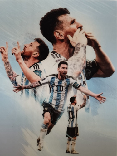 Cuadros Decorativos Con Luz Retroiluminados/ Messi