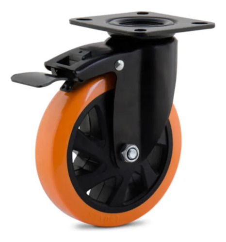 Roda Rodízio Giratória Colson Resistente Até 200 Kg