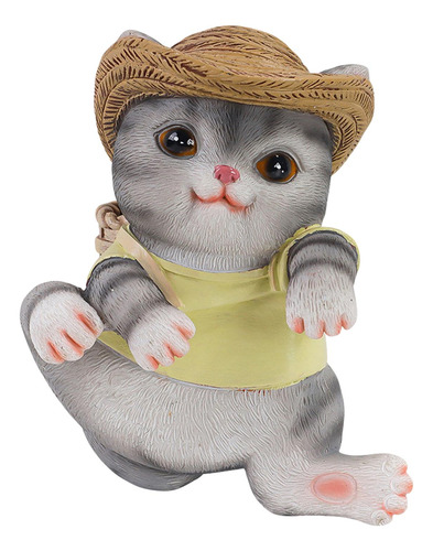 Figura De Animal , Macetas, Jarrón, Escultura De Gato