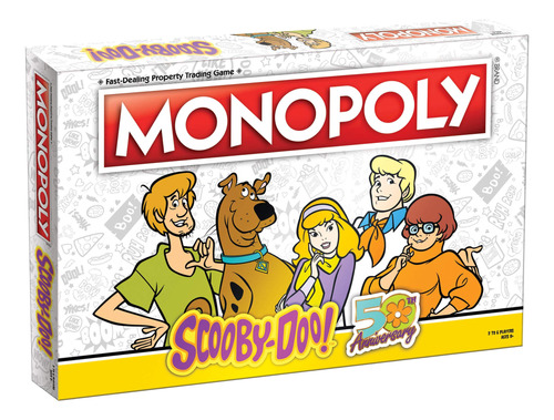 Monopoly Scooby-doo! Juego De Mesa | Juego De Monopolio Col