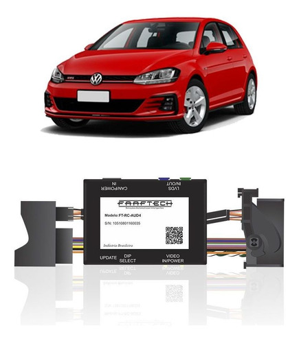 Interface Desbloqueio Câmera Ré Volkswagen Golf 2014 A 2020