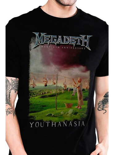 Xx Camiseta Megadeth Of0082 Consulado Do Rock Plus Size