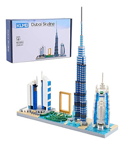 Klmei Architecture Dubai Skylines Model Micro Building Block