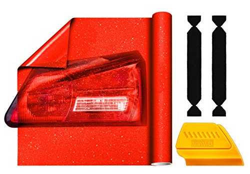 Luz Trasera Automotriz Vvivid Con Tinte De Cristal Rojo Esme