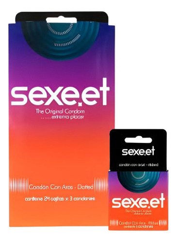 1 Caja Preservativos Sexe-et Con Aros 72 Unidades 