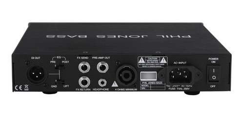 Imagen 2 de 2 de Cabezal Para Bajo Phil Jones Bass D-400 - 350 Watts - Eq Grf