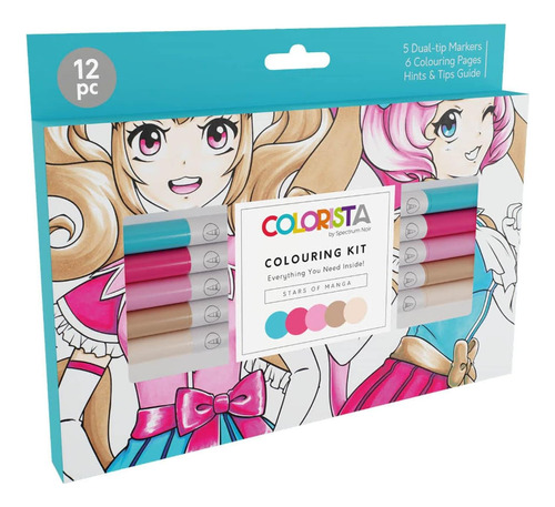 Kit Colorear Spectrum Noir Colorista Estrellas Del Manga 12