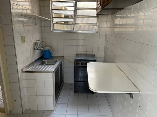 Imagem 9 de 10 de Apartamento 1 Dormitorio No Canto Do Forte - Cla104