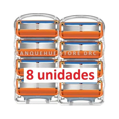 8u Cartuchos De Maquina Afeitar - Compatibles Para Fusion 5