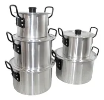 Comprar Kit Juego De Ollas Alumino. Por 5 Unidades