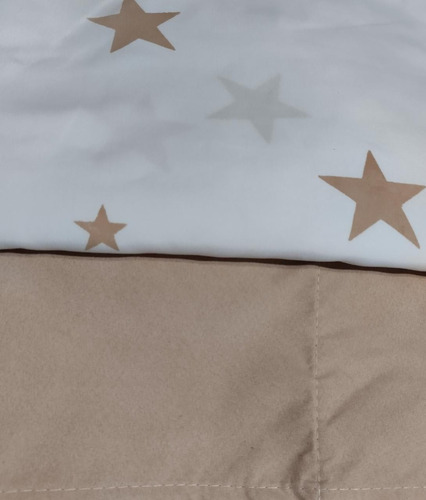 Cortinas Black Out  Voile Estampado Con Estrellas ¡oferta!