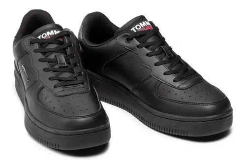 Tenis tommy hilfiger negro sale