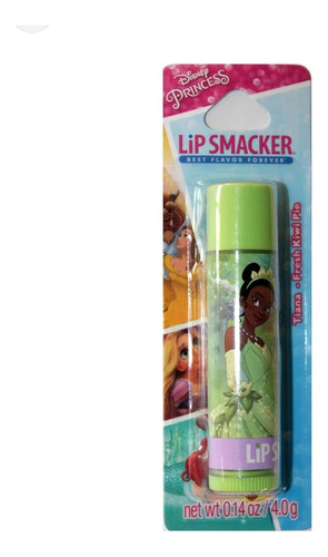 Lip Smacker Disney Princesas Tiana Sabor Pay De Kiwi 4gr