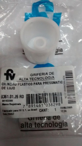 Repuesto Fv Cilindro Plastico Para Canilla Pressmatic Lujo 0