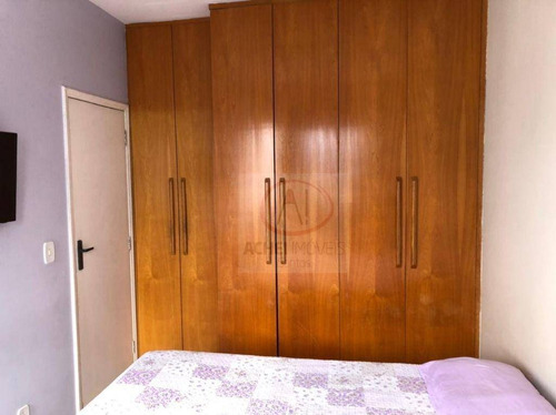 Imagem 25 de 30 de Apartamento Com 3 Dormitórios, 1 Suíte, Dependência Completa, 2 Vagas, Lazer Completo, À Venda, 104 M² Por R$ 890.000 - Boqueirão - Santos/sp - Ap11004